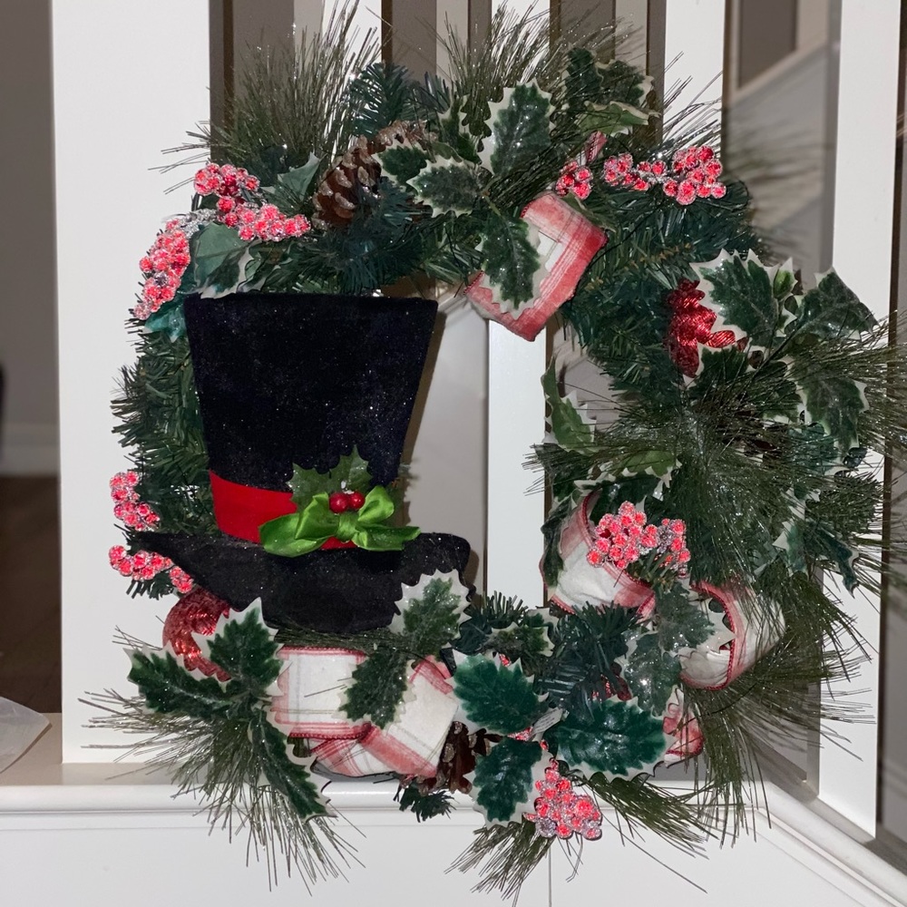 Custom Christmas wreath